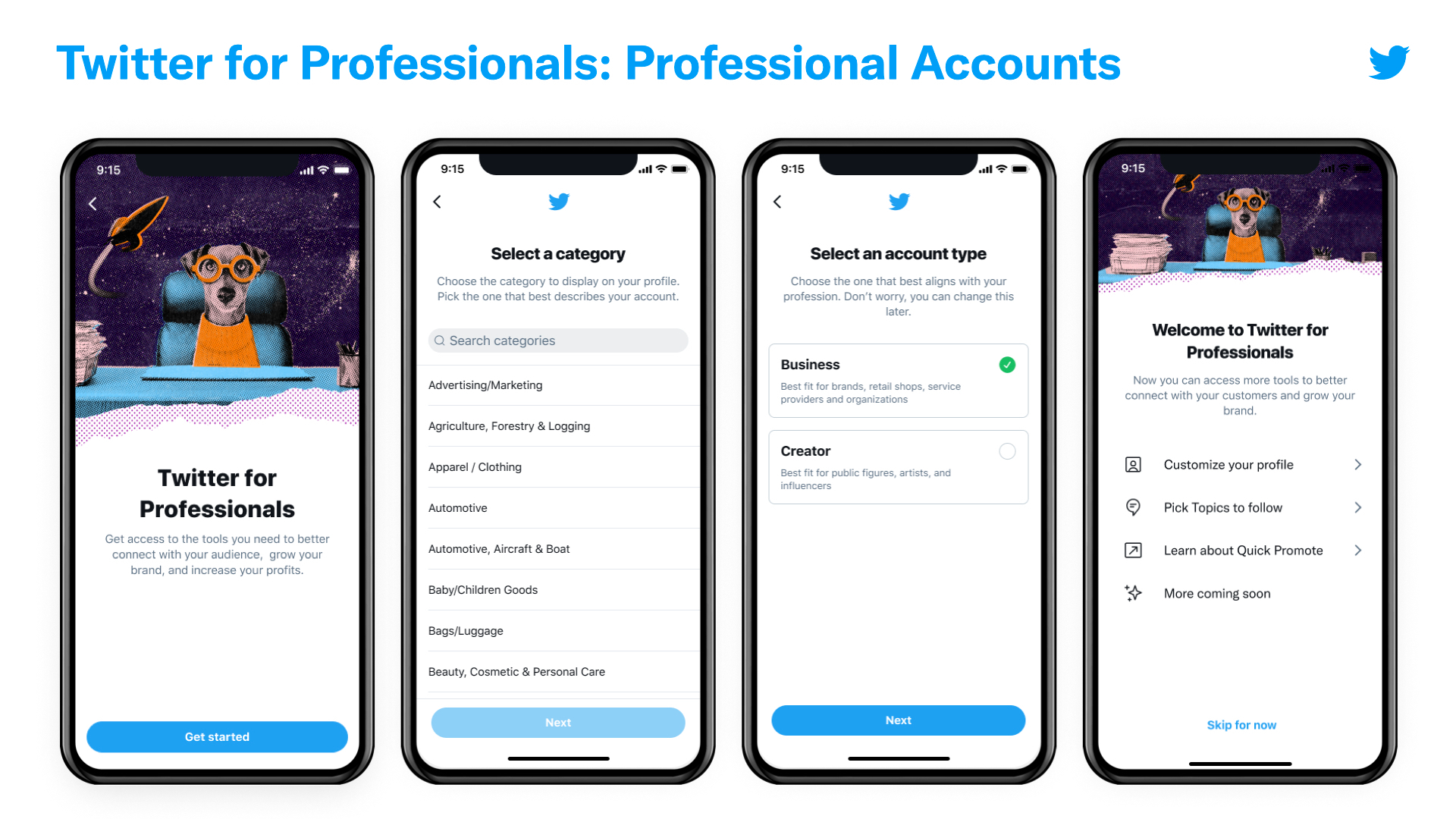 twitter for professionals