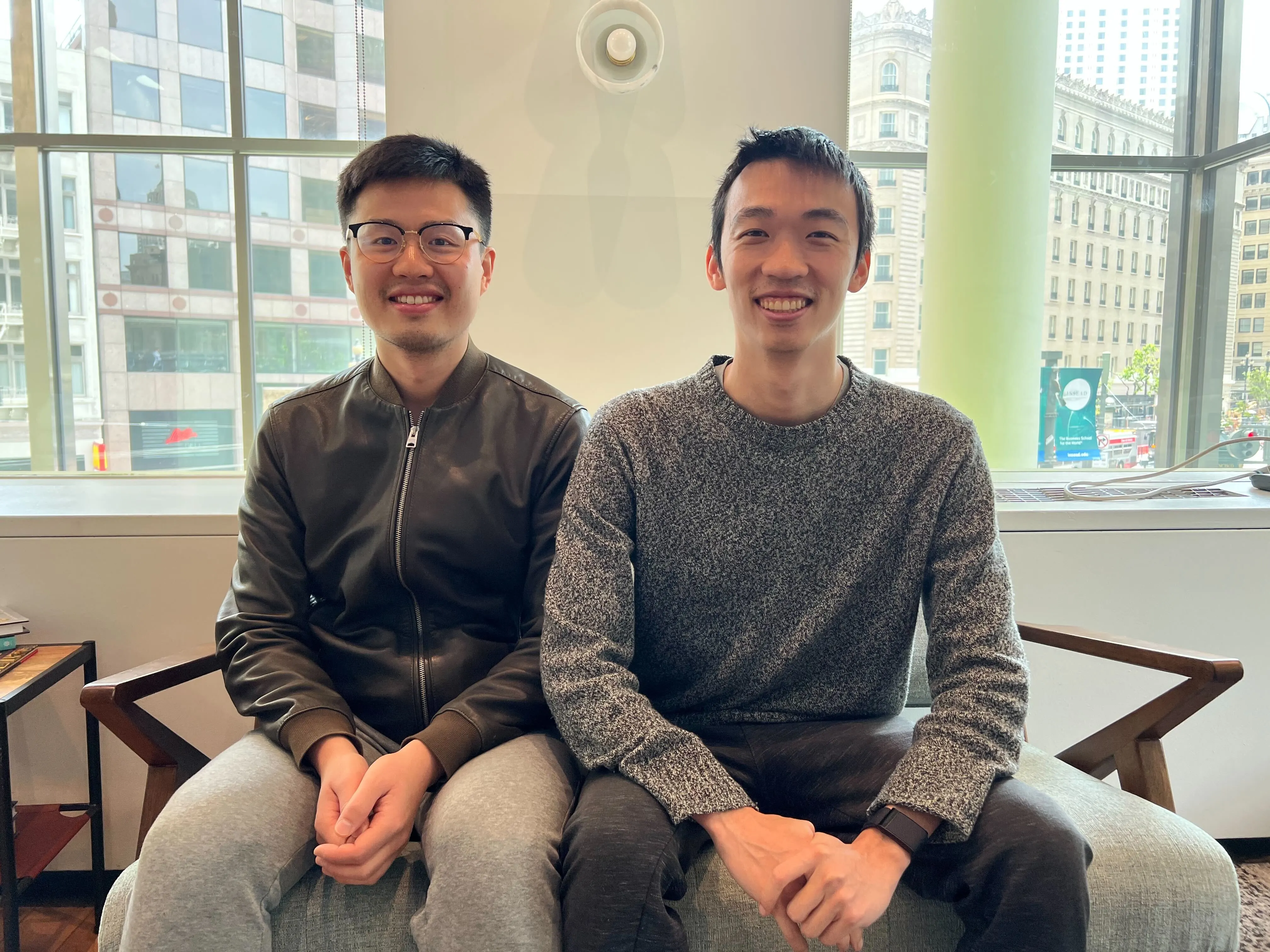 An image of Paper.xyz co-founders Edward Sun and James Sun