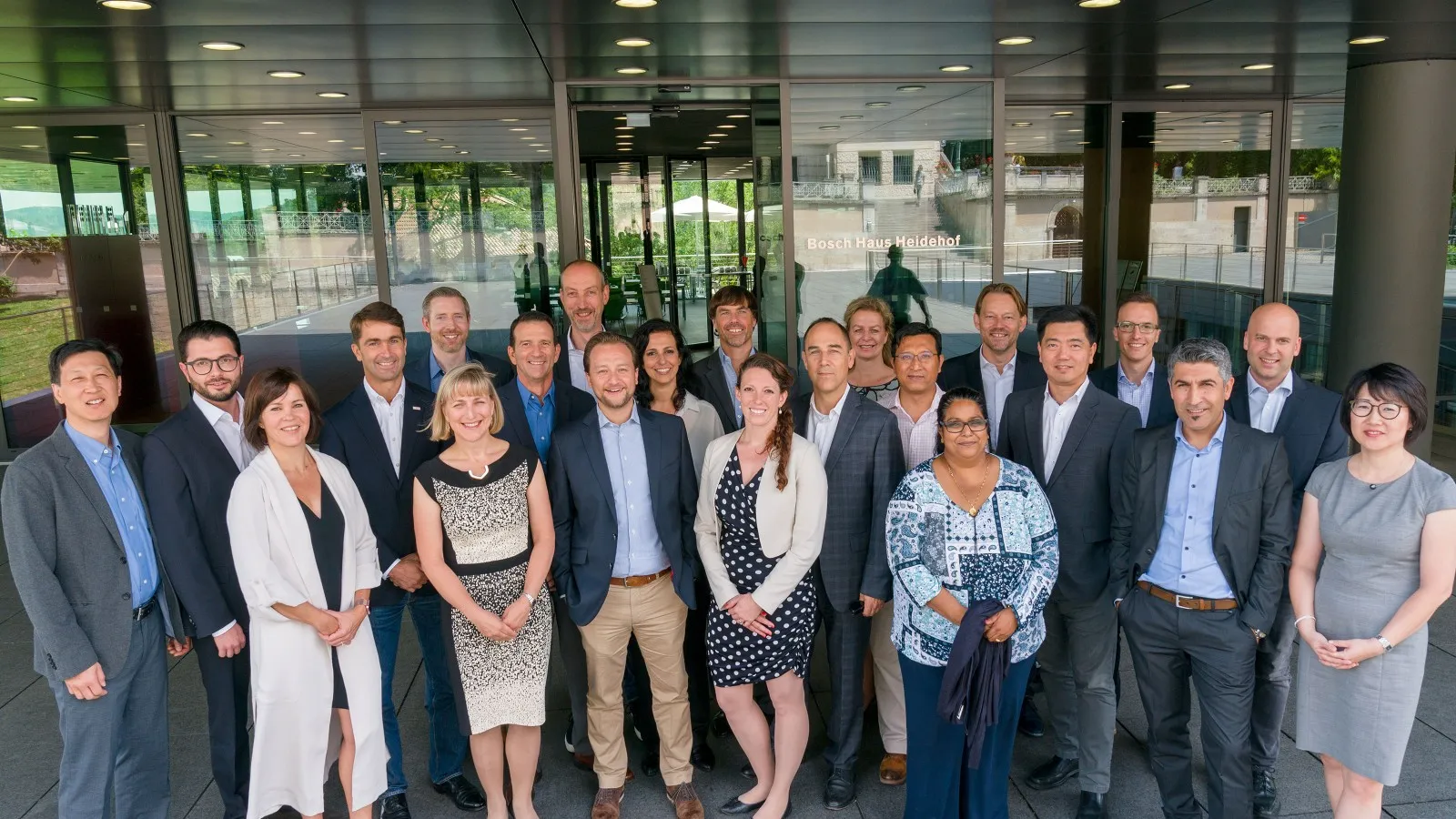 Robert Bosch Venture Capital staff pose for a photo