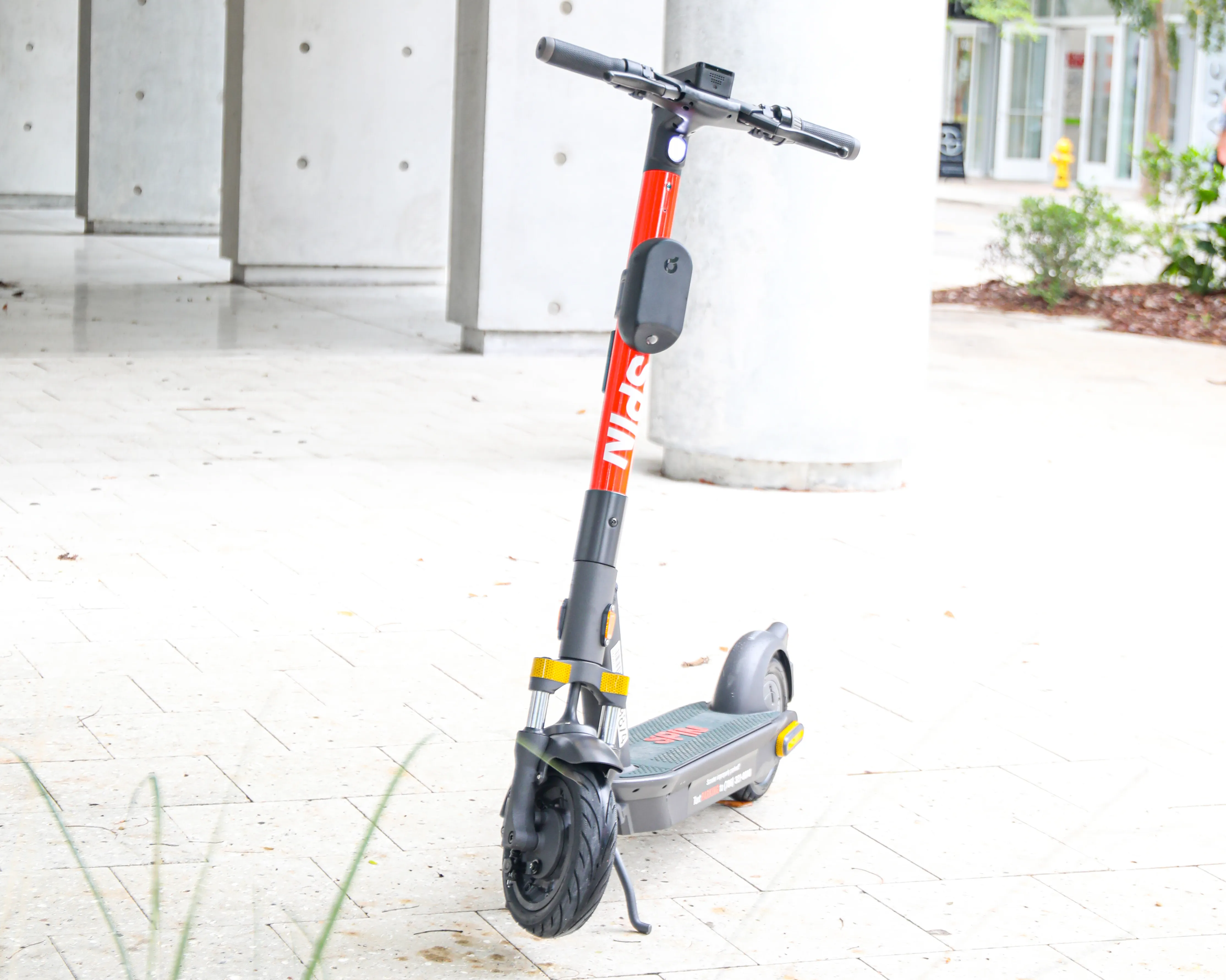 Drover AI PathPilot IoT computer vision module on Spin scooter