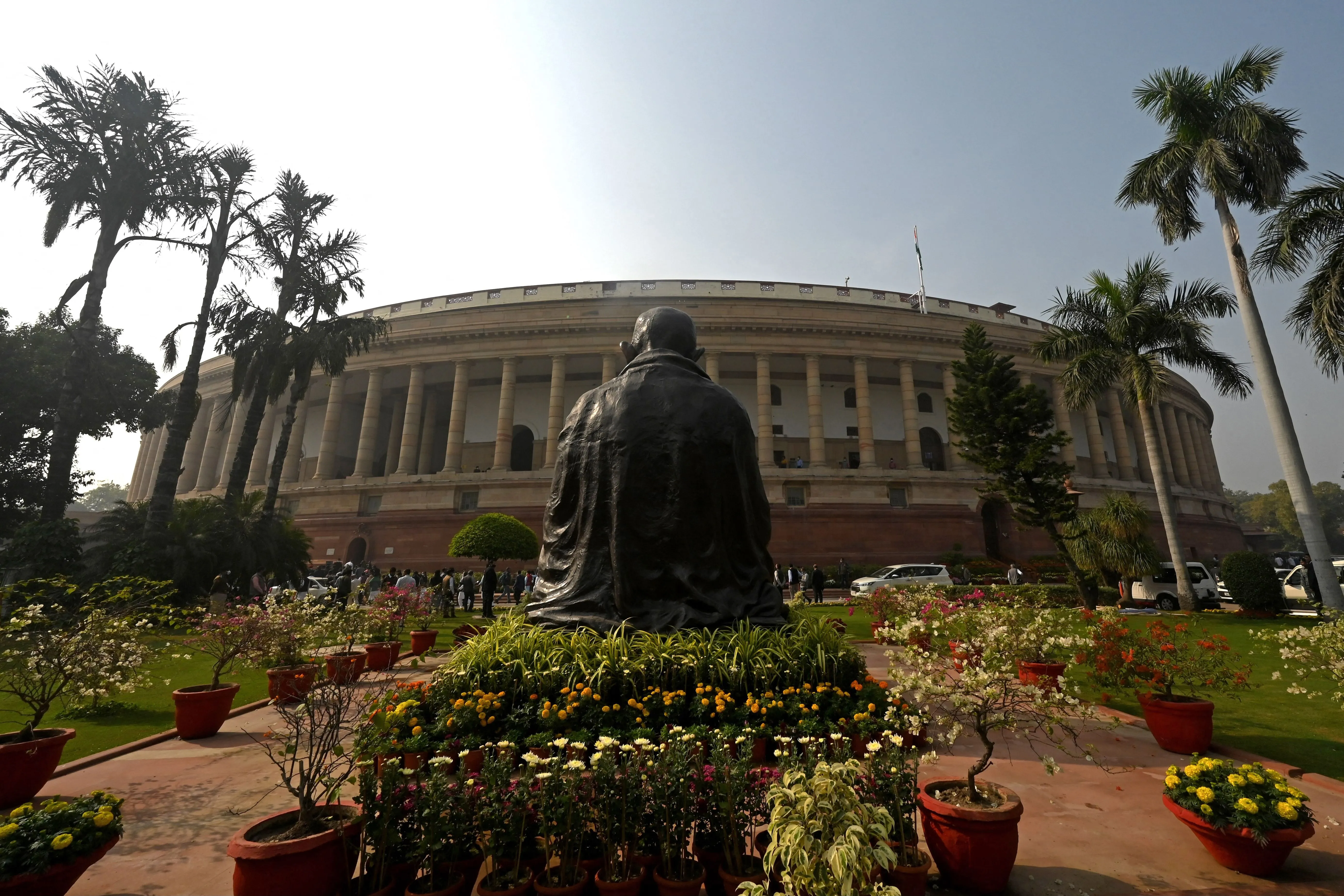 Indian parliament building