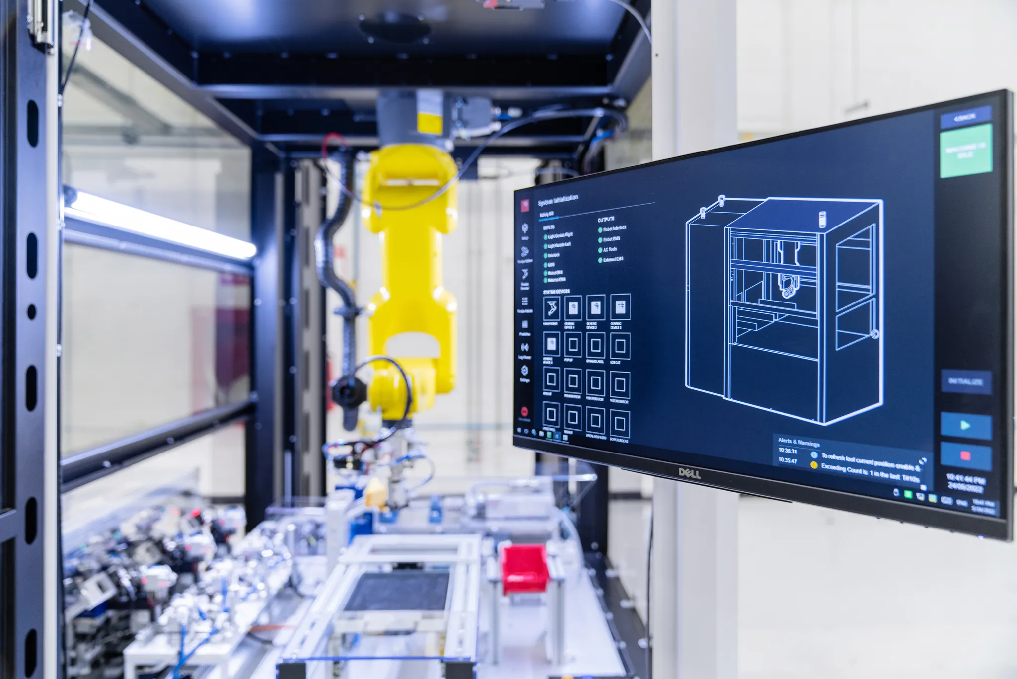 Bright Machines software-driven production lines rely on robotics and automation