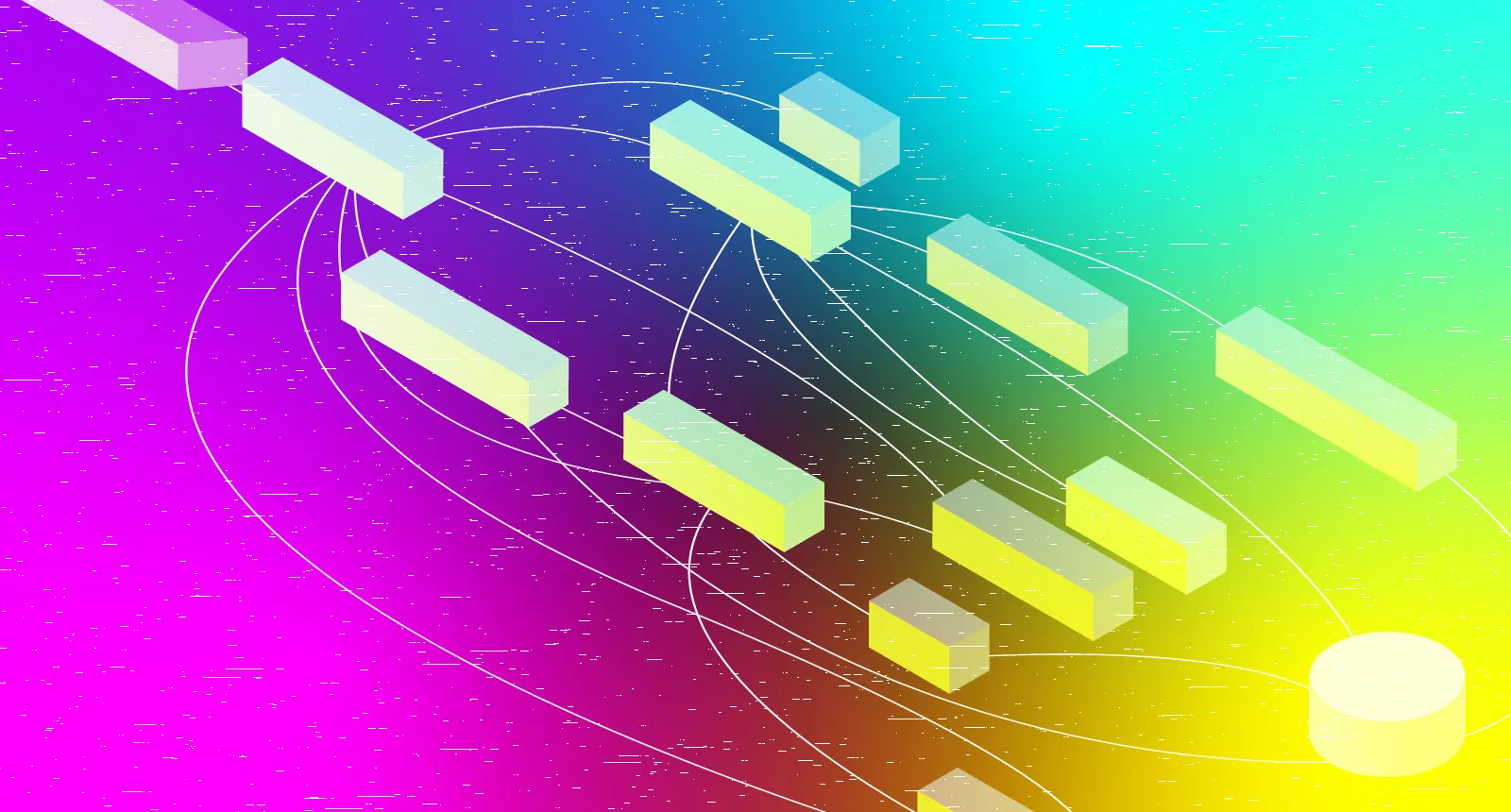 3d code map illustration. Image credits: Bryce Durbin / TechCrunch