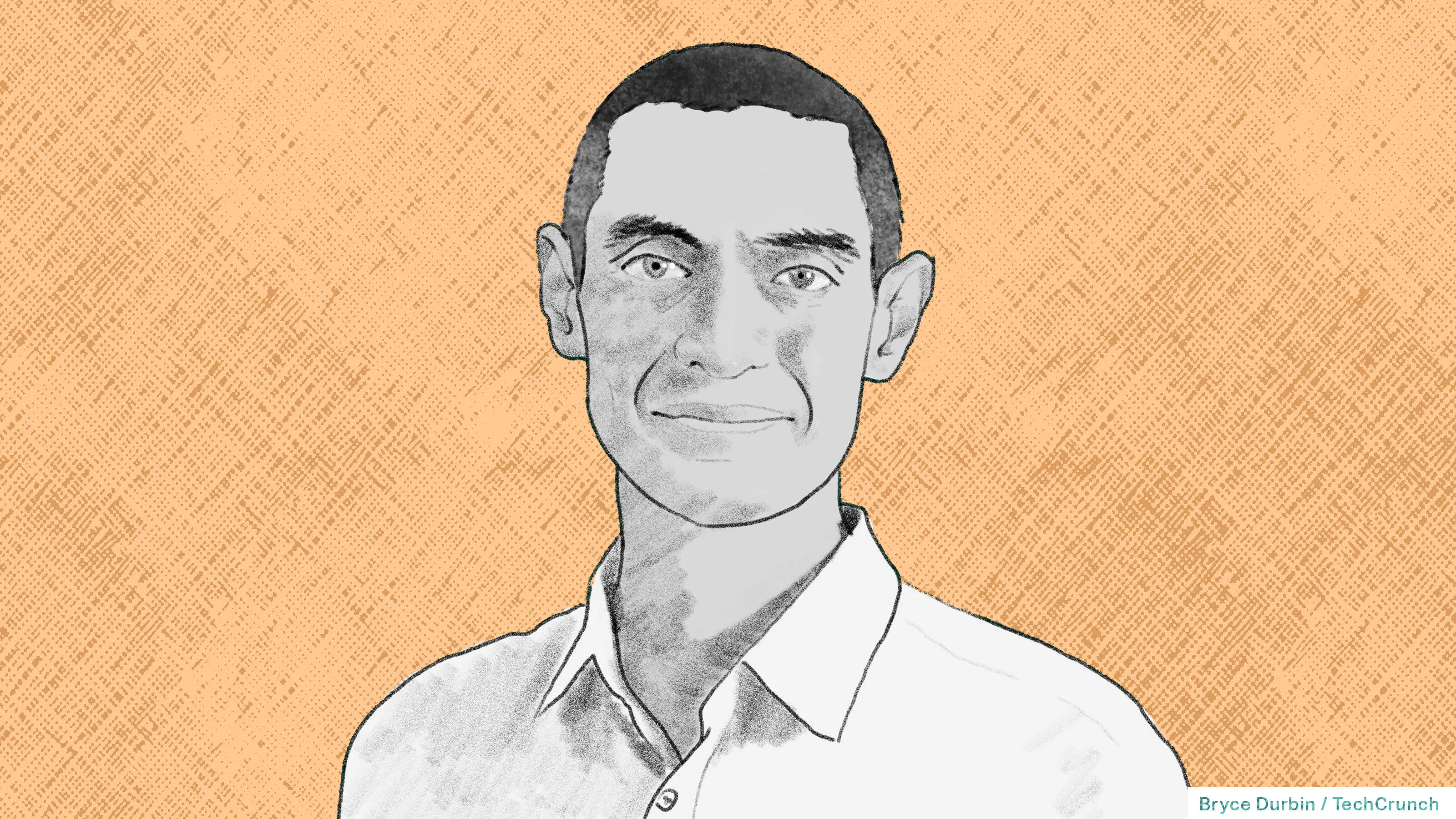 illustration of John de Souza, co-founder of Ample