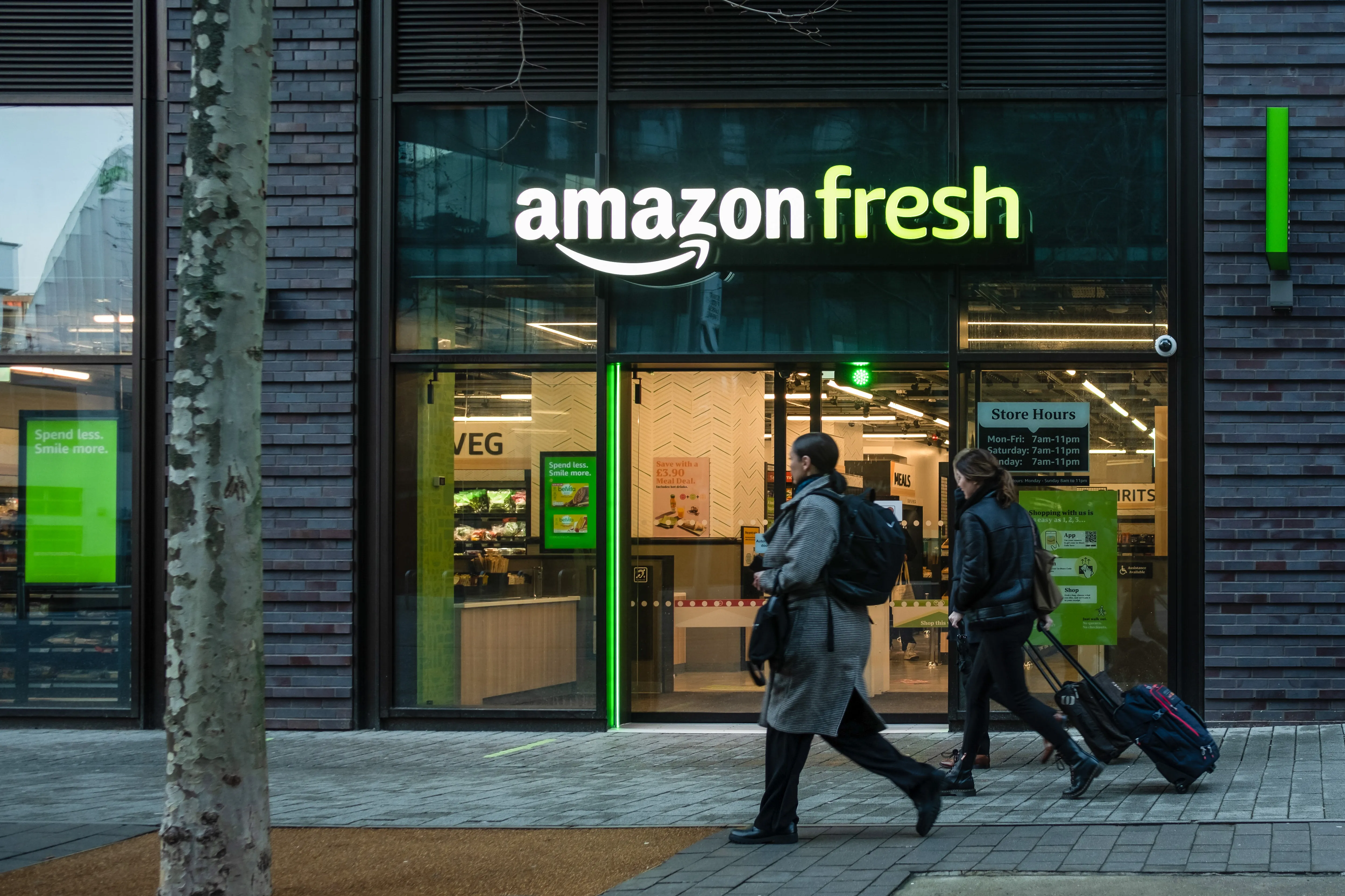 Amazon Fresh storefront
