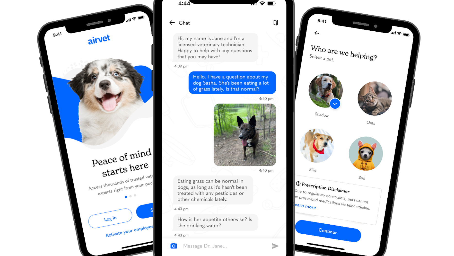 Airvet, pet telehealth