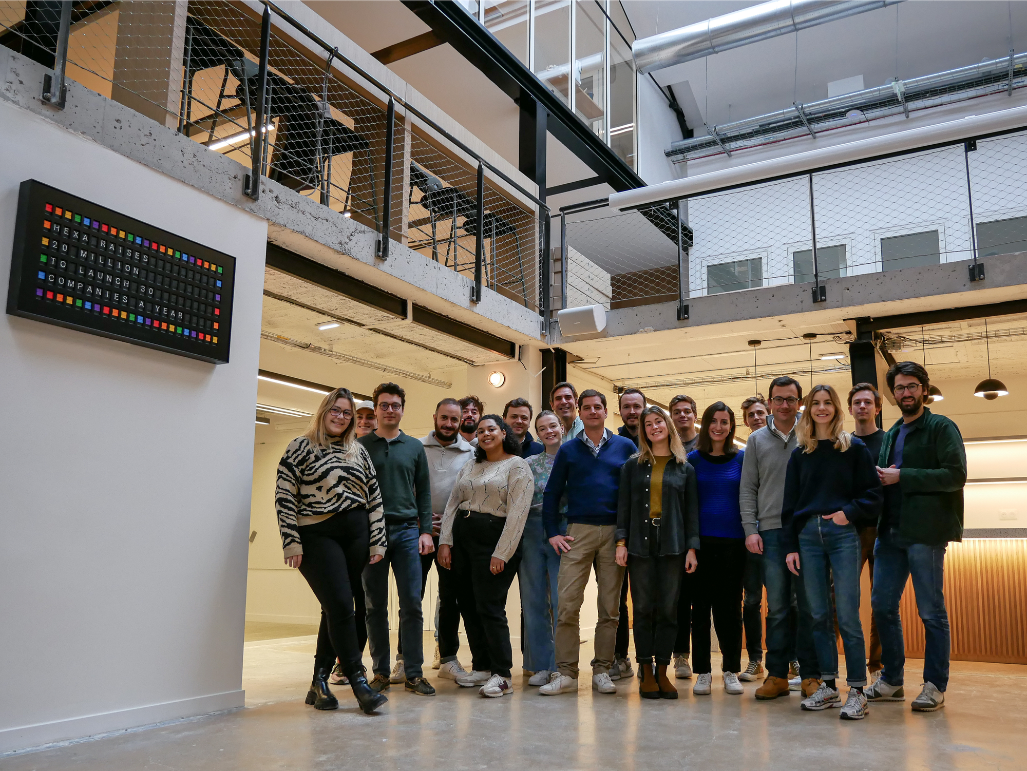 The team behind Hexa