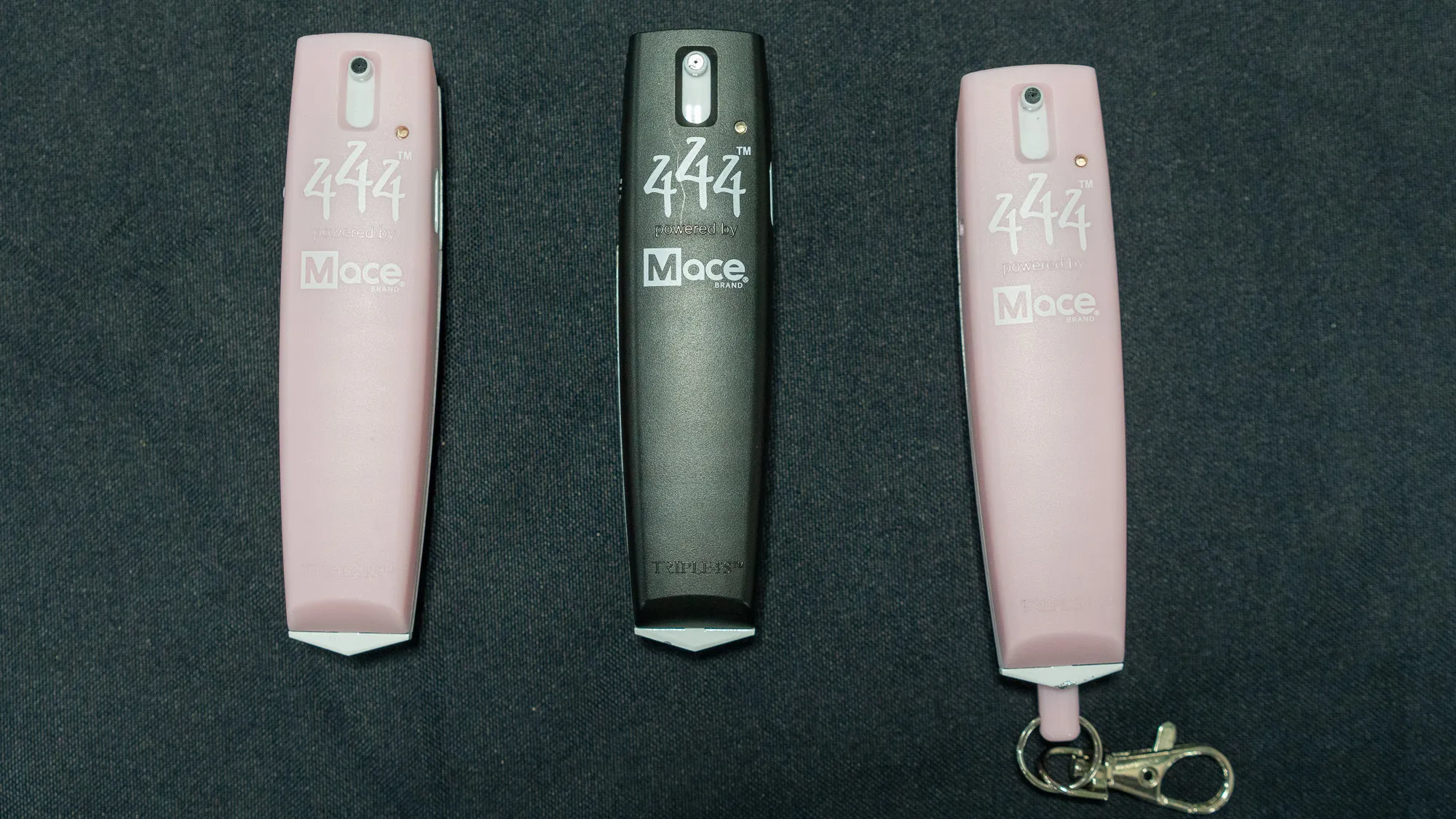 444 triple4 creates partnership with Mace to co-brand and co-develop smart pepper spray devices.