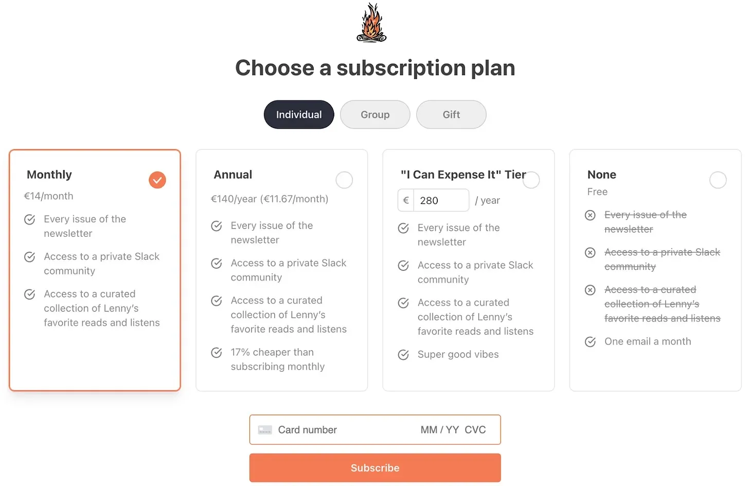 Substack local currency