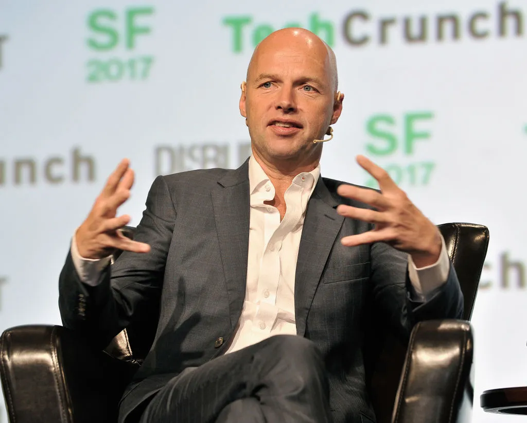 Udacity founder Sebastian Thrun at TechCrunch Disrupt in San Francisco in 2017.