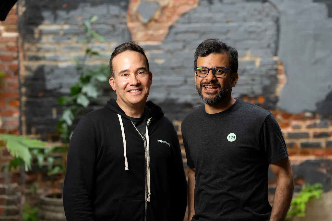 Tom Chavez and Vivek Vaidya from super{set}