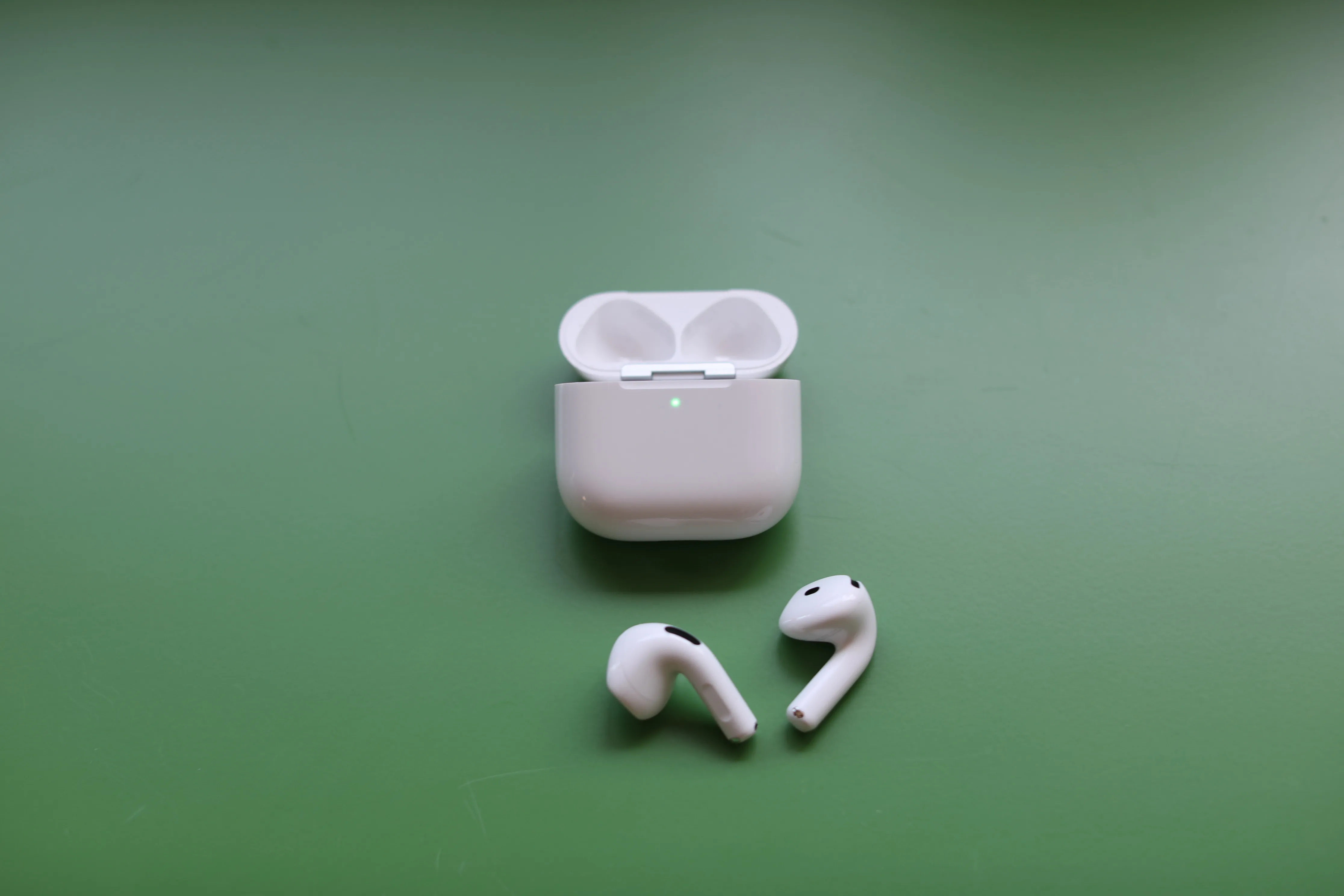 Apple AirPods and case