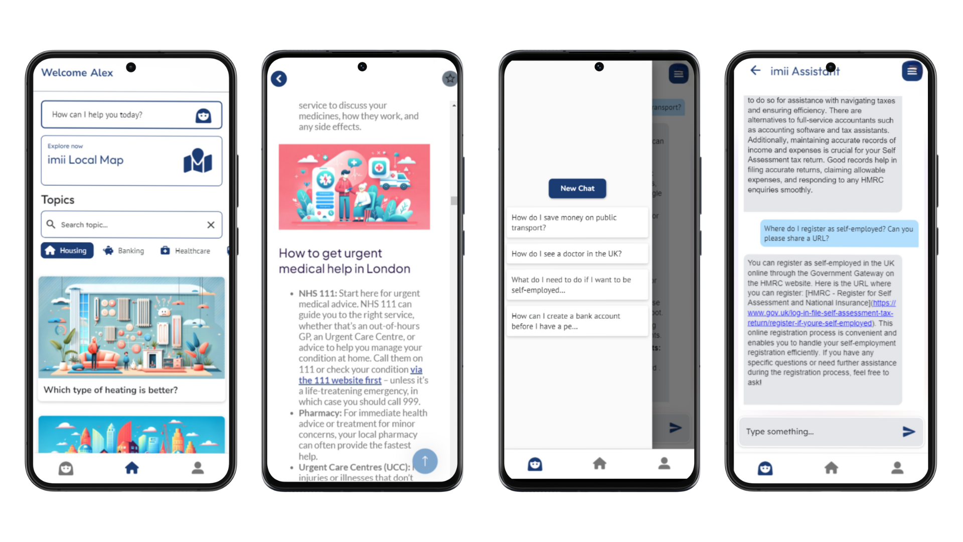 Imii, the app for immigrants