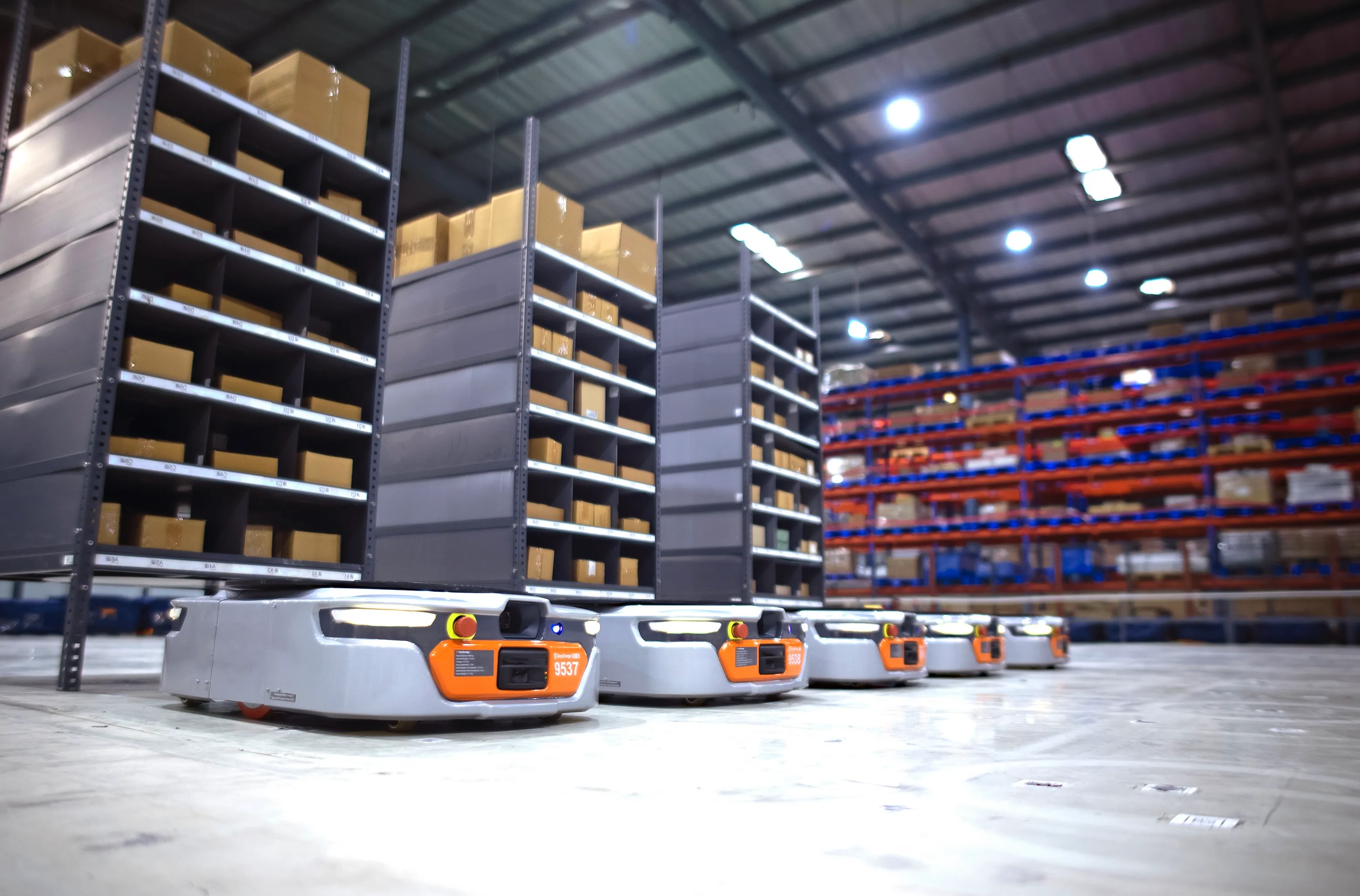 GreyOrange warehouse robotics