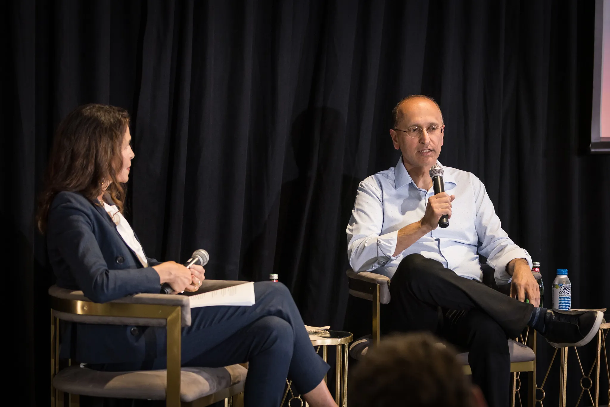 Navin Chaddha at a StrictlyVC Event in Menlo Park
