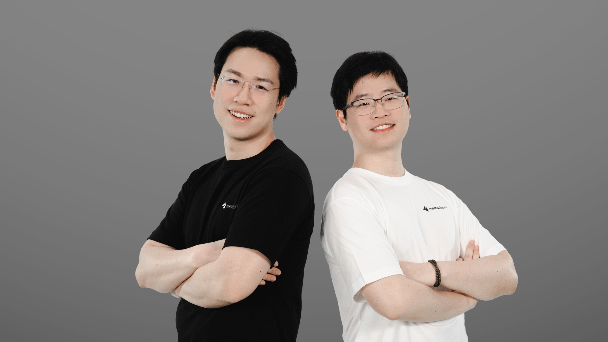 Memories.ai founders Shawn Shen and Ben Zhou