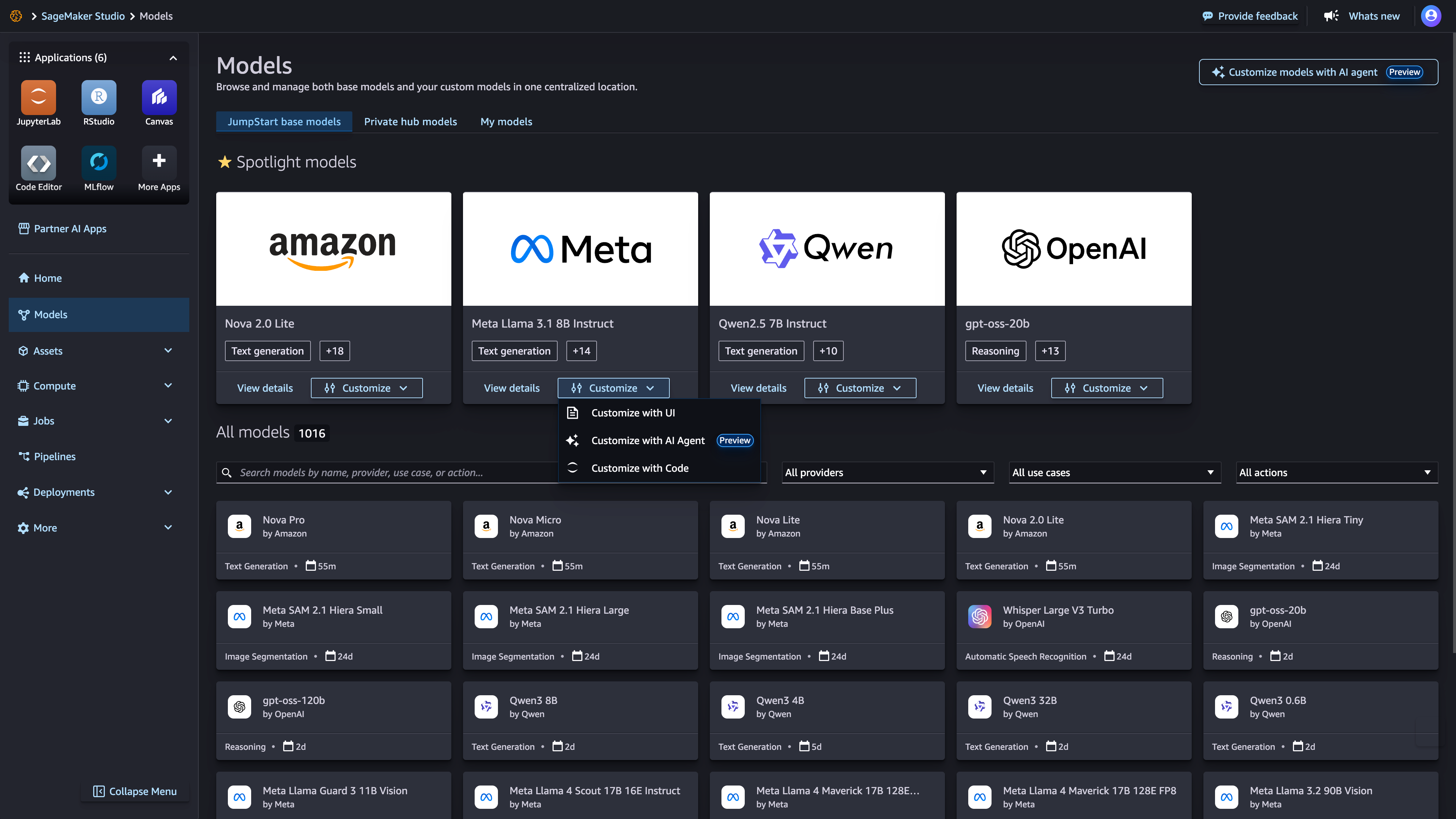 SageMaker, AWS, Amazon,