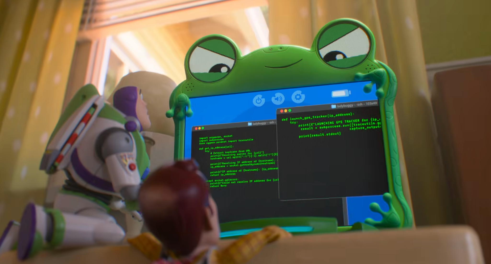 scene from Toy Story 5